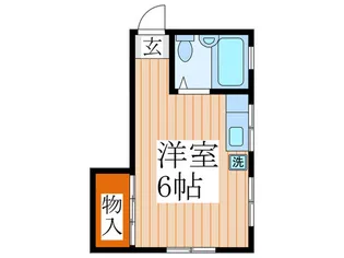 エクセル田無【1階】の間取り