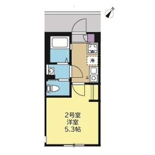 プライム大口【2階】の間取り