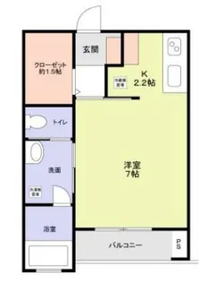 ウッドマンション・ホープ【1階】の間取り