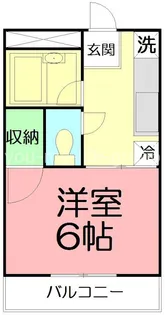 リエス伊勢原【3階】の間取り