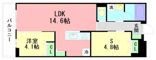 GRAND RESIDENCE UCHIYAMA IV【2階】の間取り