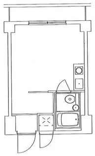 横浜エースマンション【1階】の間取り