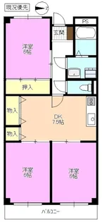 リンピア2000寿【2階】の間取り