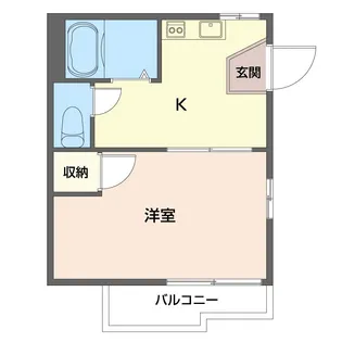 エクセルちとせB【2階】の間取り