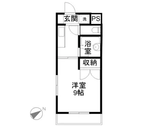 あけぼのハイツ【3階】の間取り