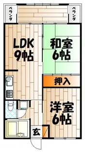赤坂第7マンション【3階】の間取り
