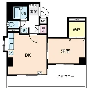 ベリエステ巣鴨【3階】の間取り