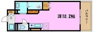 N.S.ZEAL大曽根【9階】の間取り