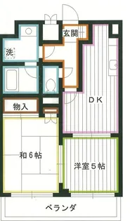 ヴェルハイム小金井II【3階】の間取り
