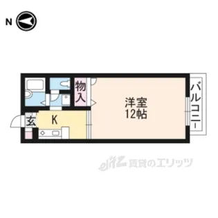第5ハイツ高樋【2階】の間取り