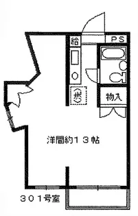 ピソ・デ・シン【3階】の間取り
