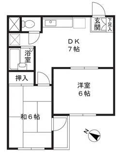 キャッスルくらや【3階】の間取り