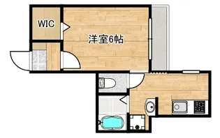 リーフテラス【3階】の間取り
