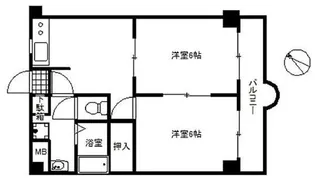 プレール東武練馬【3階】の間取り