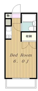 アドラシオン橋本【8階】の間取り