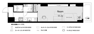 藤和ハイタウン新宿【2階】の間取り