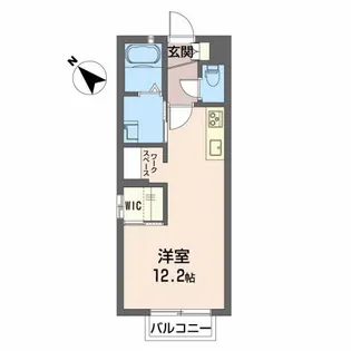 プレジオII【2階】の間取り