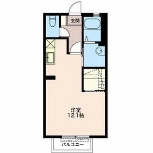 シャーメゾン南丸之内【2階】の間取り