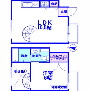 リファイン武蔵小杉の間取り