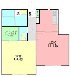 へーベルメゾン湘南・辻堂【3階】の間取り