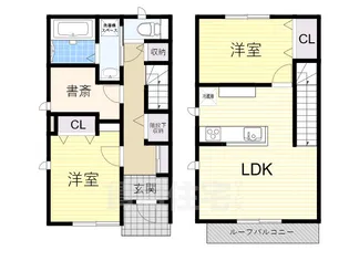 ザ・プロムナードC棟【1階】の間取り