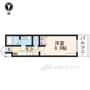 メゾン・ノーブル【1階】の間取り