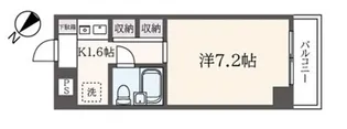 キューブ平和台【3階】の間取り