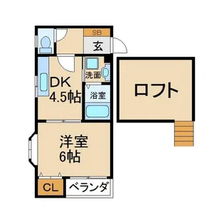 パルコート片鉾本町【3階】の間取り