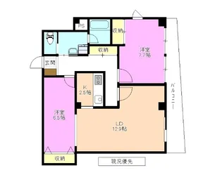 大成第一ビル【8階】の間取り