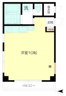 メゾン・ド・ヌイ【1階】の間取り