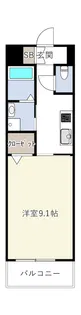 INOVE長瀬II【5階】の間取り