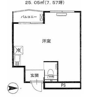 ステラハイム神山【5階】の間取り