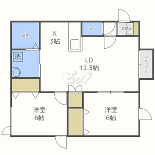 メゾンR【2階】の間取り