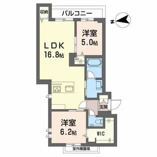 Forena【3階】の間取り