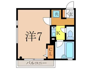 Fille Nishigahara【1階】の間取り
