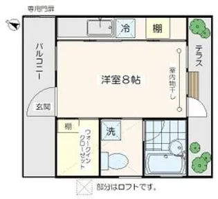 コートヤード【1階】の間取り