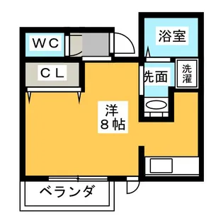 IL BIANCO【5階】の間取り