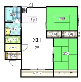 クレストピア【2階】の間取り