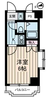 ダイホープラザ調布【3階】の間取り