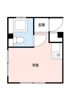 広栄コーポ【3階】の間取り