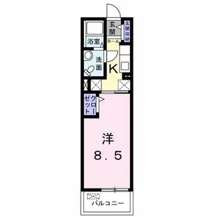 ヴェルファーレ III【3階】の間取り