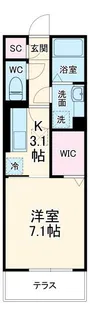 P・S・H【1階】の間取り