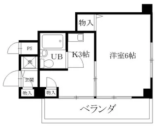 クレードルアオノ【2階】の間取り
