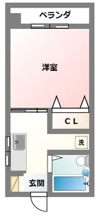 メゾンうちま【5階】の間取り
