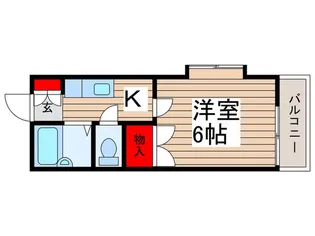 サンハイム・エイシン【1階】の間取り