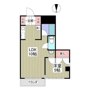 本間ビル【2階】の間取り
