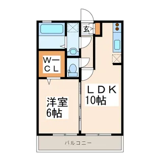 アークウィルI【1階】の間取り