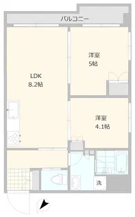 フォルテ荻窪【1階】の間取り