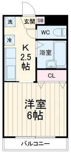 プリムヴェールハイム【2階】の間取り