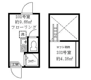 ティ・アーモ ピュア【2階】の間取り